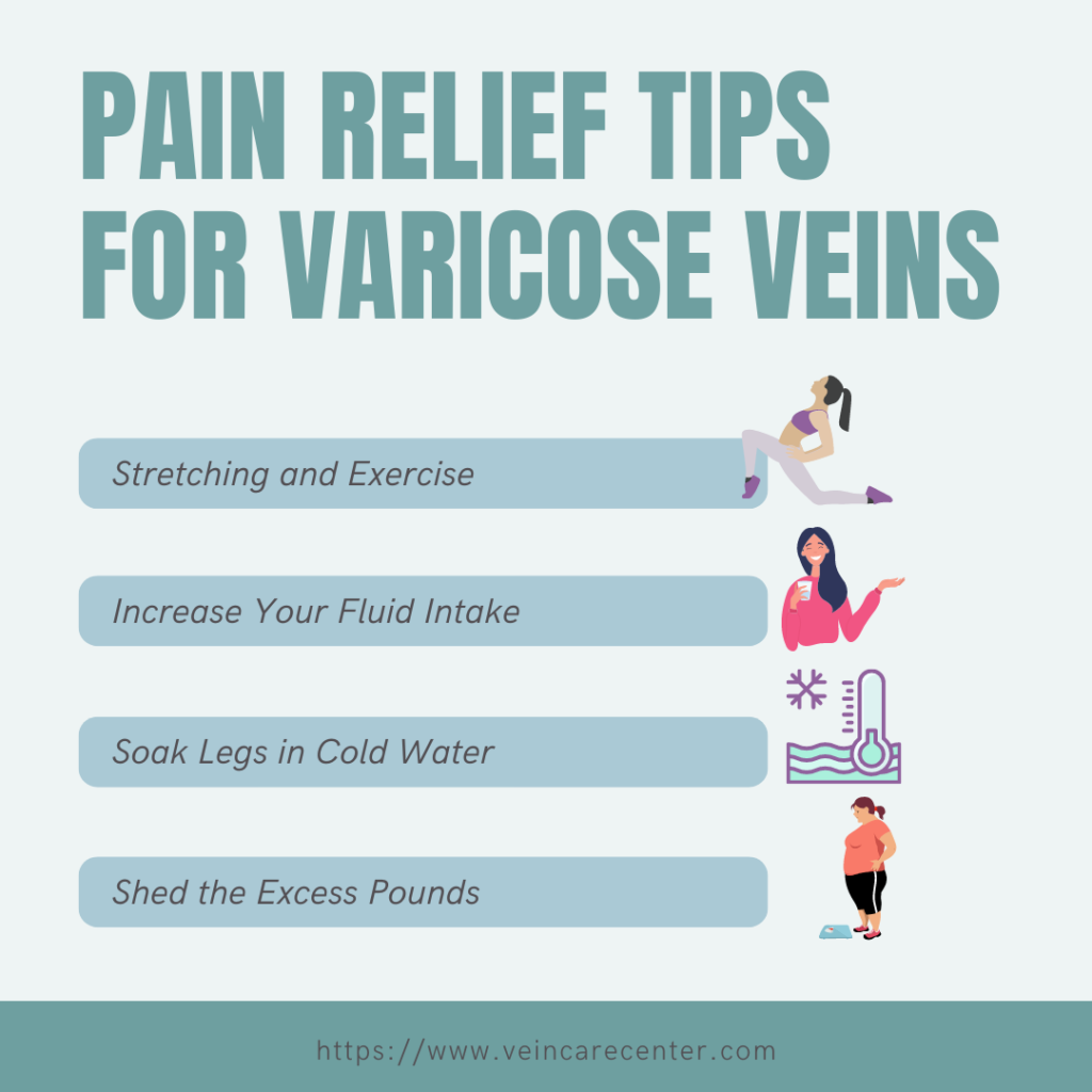 Varicose Veins Pain Relief Tips - Vein Care Center in New York and New ...